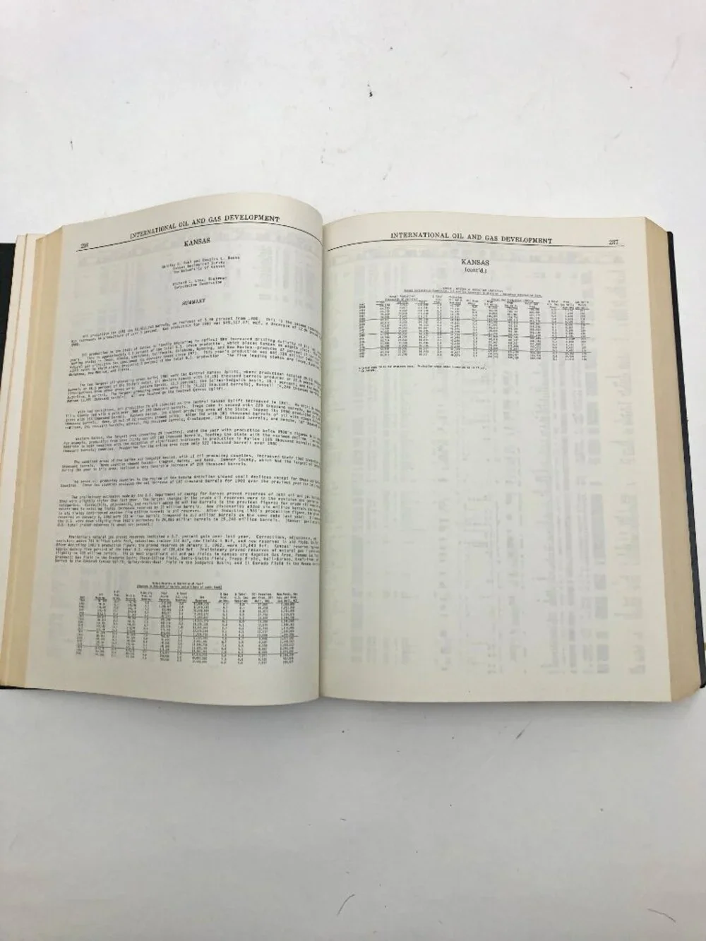 International Oil & Gas Yearbook 1982 Vol LI-LII Part II PB Vintage